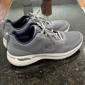 Skechers Men's ArchFit Gray Athletic Sneakers